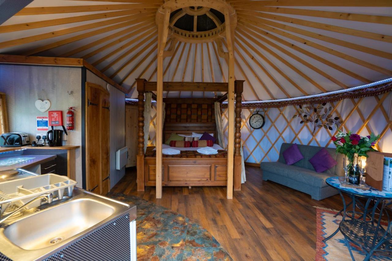 Wall Eden Farm - Luxury Log Cabins And Glamping Highbridge Luaran gambar